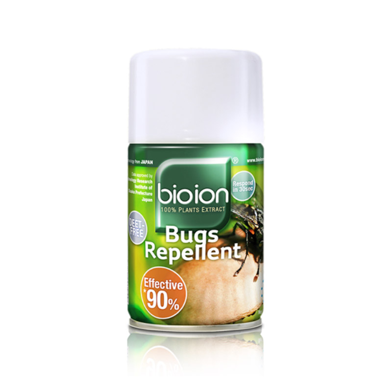 Bugs Repellent Aerosol Refill 250ml - Bioion - Noble Advance Pets Noble Advance Pets