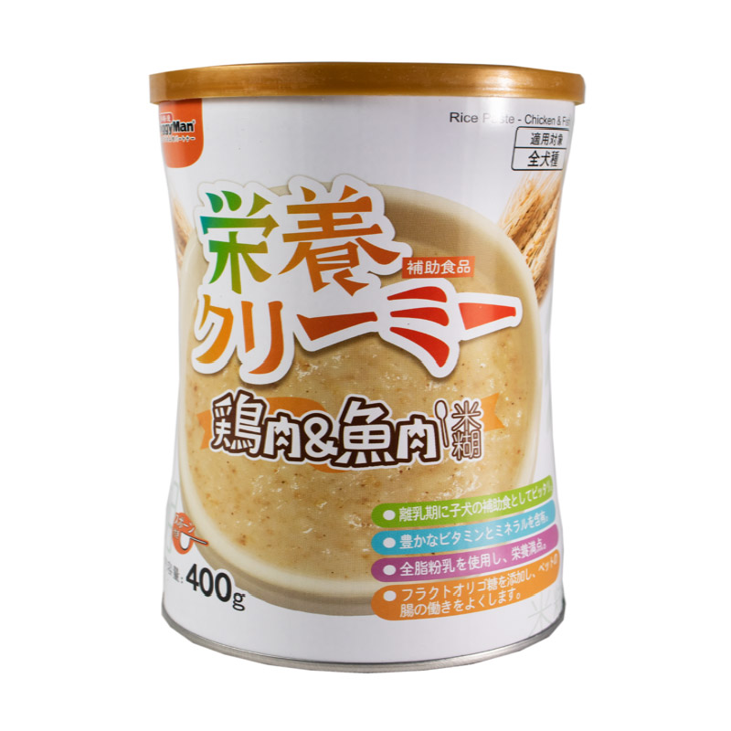 Chicken & Fish Rice Paste - 400g - DoggyMan Treats - Noble Advance Pets Noble Advance Pets
