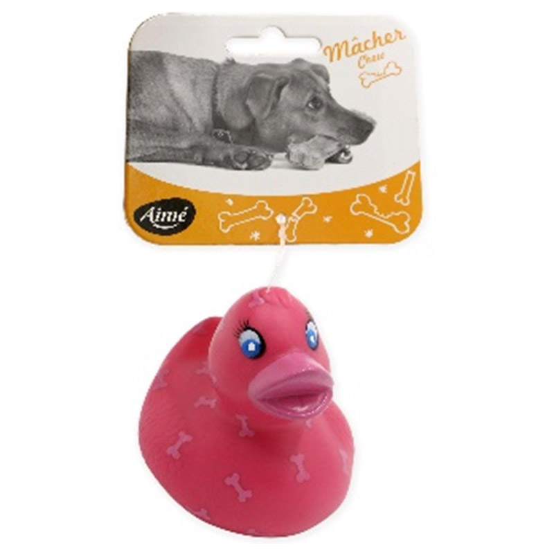 DUCK TOY VINYL 8CM - Aime Bone Appetit - Adec Distribution Pte Ltd Aime Duck Toy Vinyl (8cm) - Image 1