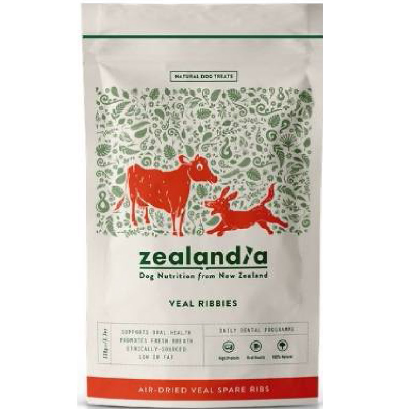 Dog Veal Ribbies 150g - Zealandia - Reinbiotech Reinbiotech