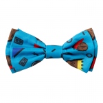 FuzzYard King Of Gold School Pet Bow Tie