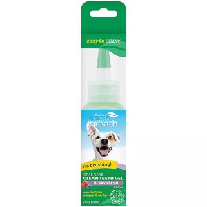TropiClean Fresh Breath Clean Teeth Gel (Berry Fresh/ Peanut Butter/ Vanilla Mint)