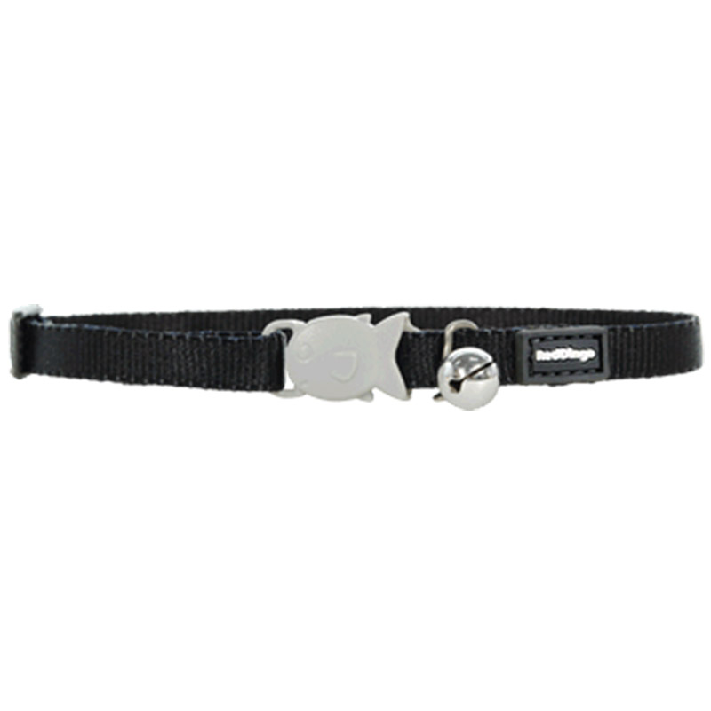 Black Cat Classic Collar - Red Dingo - Silversky Red Dingo