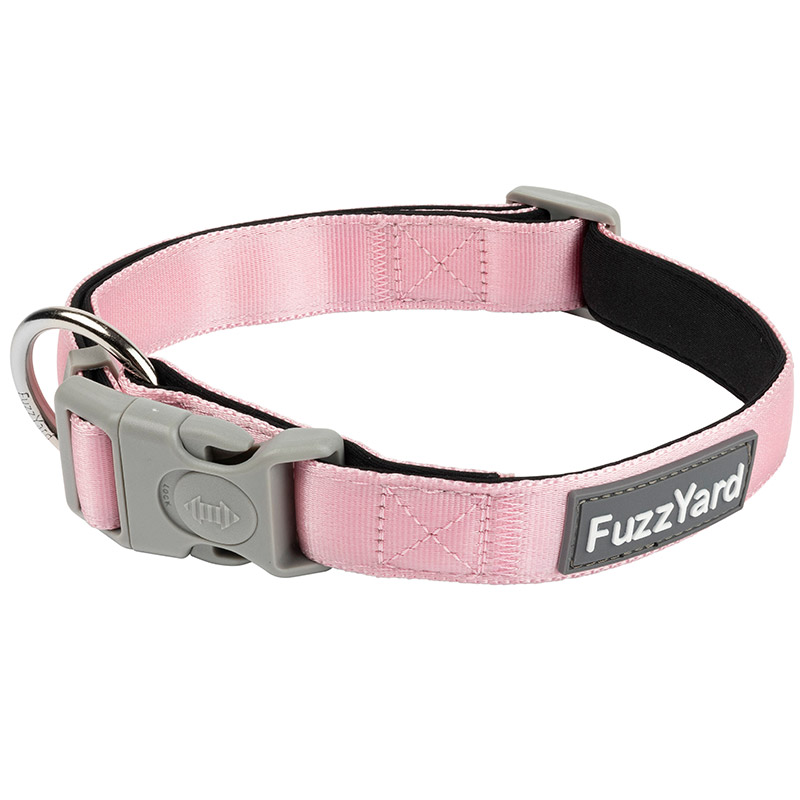 Cotton Candy Plain Collars - FuzzYard - Silversky FuzzYard Cotton Candy Plain Collar - Image 1