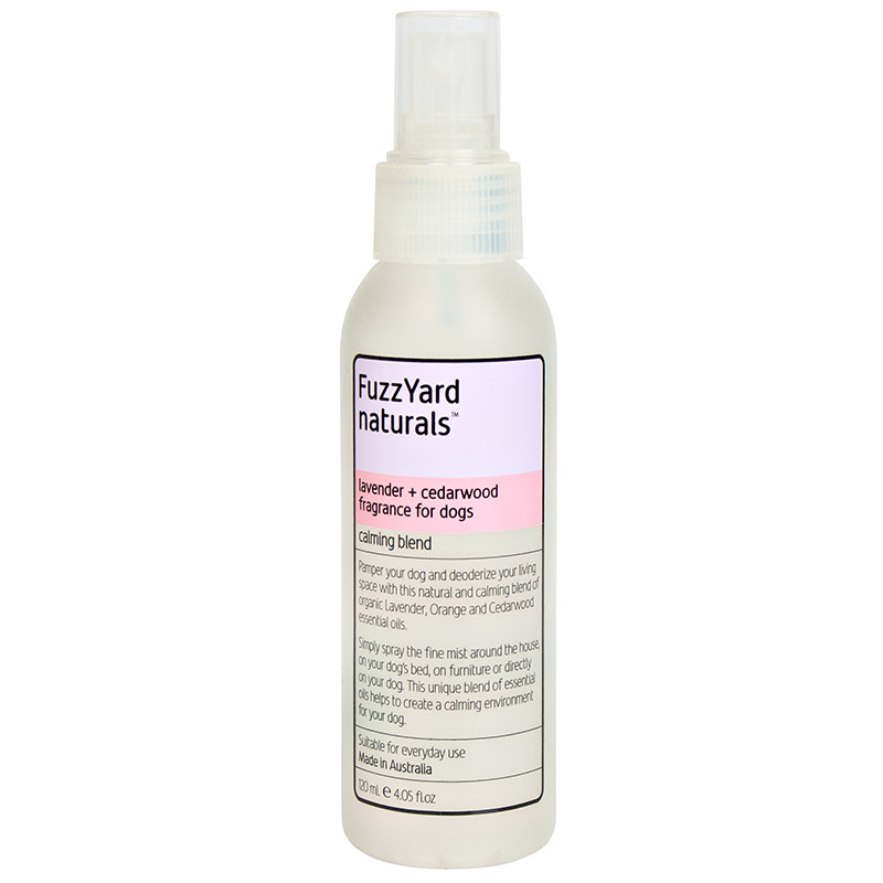 Lavender + Cedarwood, Calming Spray, Fragrance - FuzzYard - Silversky FuzzYard Dog Aromatherapy Mist - Image 1
