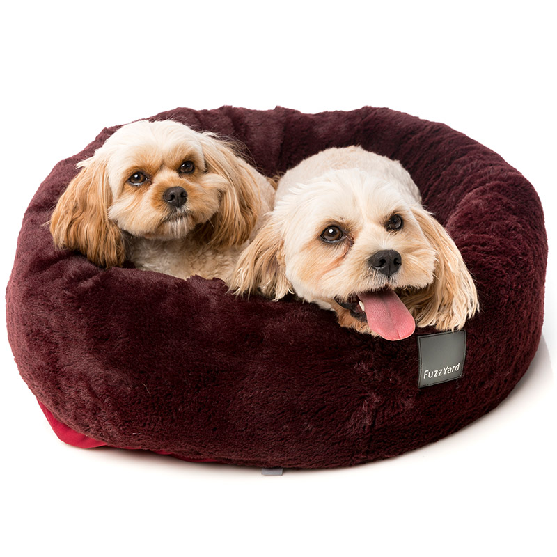 Merlot Eskimo Bed 4 - FuzzYard - Silversky FuzzYard