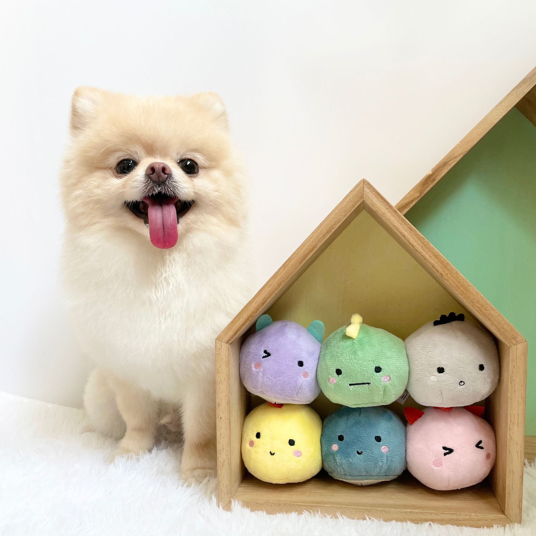 8HxdpJhg Hey Cuzzies Mochi Monsters Dog Toy (Full set) - Image 1
