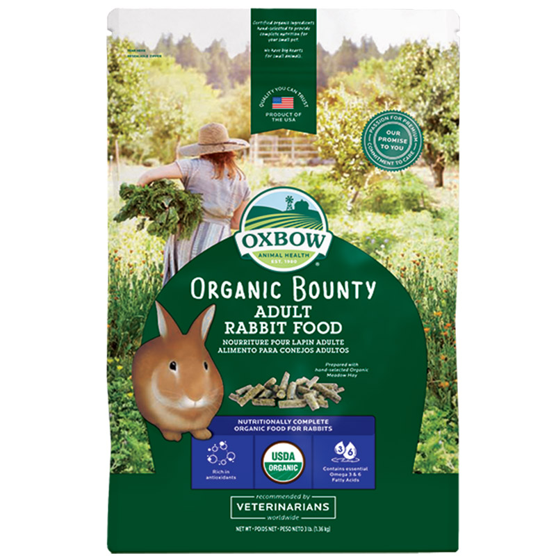 O601 Organic Bounty Rabbit - Oxbow - Yappy Pets O601 Organic Bounty Rabbit - Oxbow - Yappy Pets