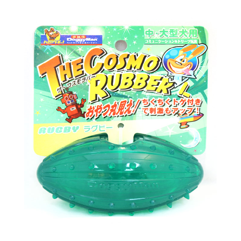 DM-Z3416 Cosmo Rubber Rugby - Large - DoggyMan Noble Advance