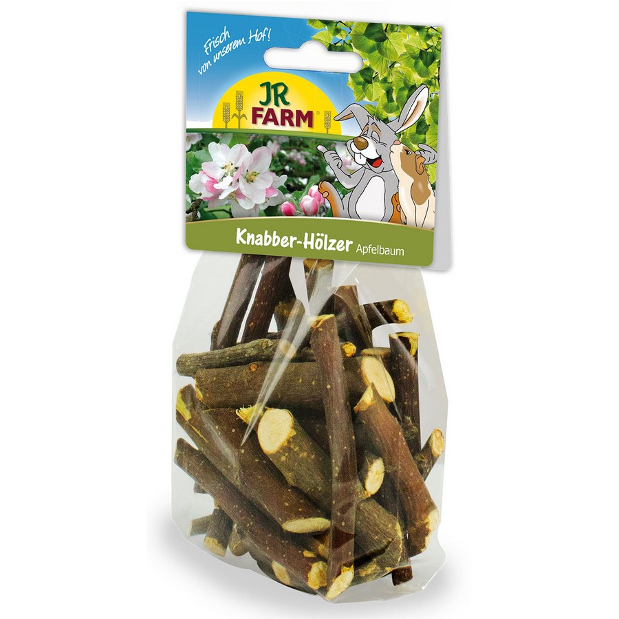 JR08230 JR Nibble-Wood Apple Tree 100 g JR Farm Nibble-Wood Apple Tree - Image 1
