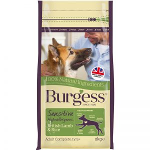 Burgess Sensitive British Lamb & Rice (2kg)