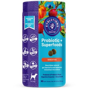 NV-EVO-ProSFChew Probiotic Superfoods Soft Chews for Dogs