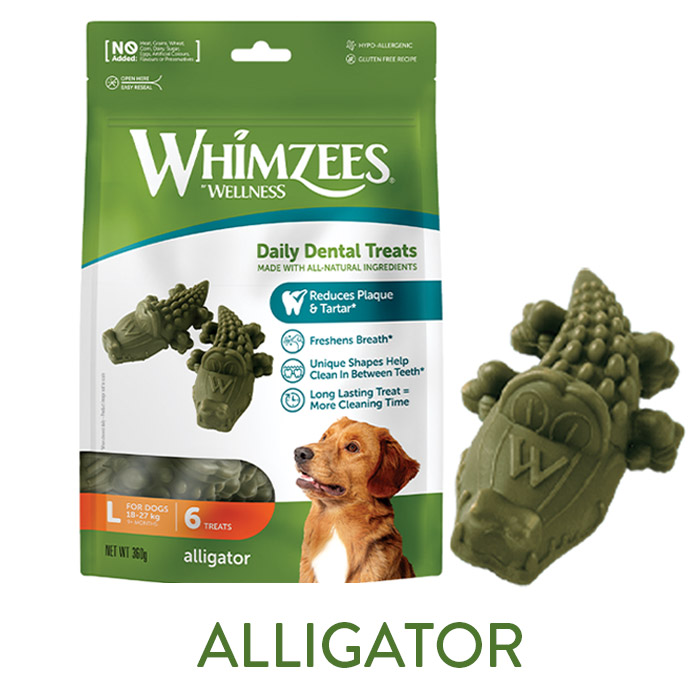 Whimzees Alligator (Value Bag)