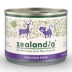CAT Wild Venison 185g - Zealandia Cat Food - Reinbiotech
