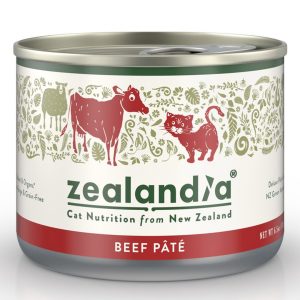 Cat Beef Pâté 185g - Zealandia Cat Free-Range Food