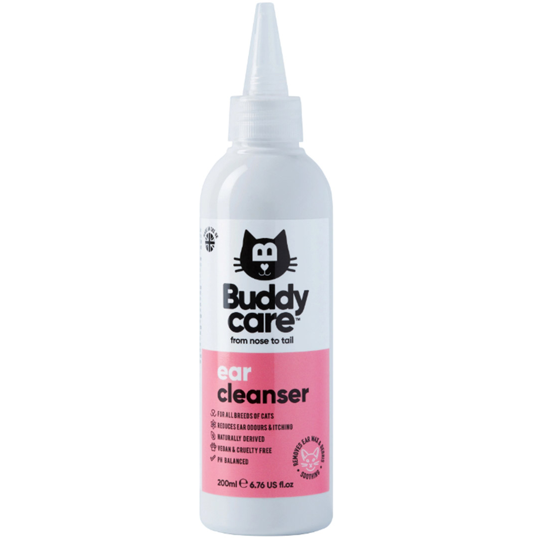 BD78009 Buddycare Cat Ear Cleanser (200ml) - Reinbiotech (1) BD78009 Buddycare Cat Ear Cleanser (200ml) - Reinbiotech