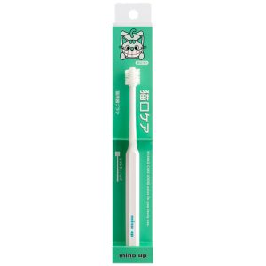 MU-956019 Mind Up NYANKO CARE Toothbrush Cylinder Head For Cats - Silversky