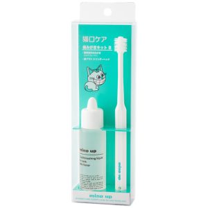 MU-995131 Mind Up NYANKO CARE Toothbrushing Kit B “Cylinder Head” For Cats
