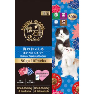 PL-27504 Yaizu no Maguro (10 x 80g) - Petline Kaiseki 2 Dish Dry Food (10 x 80g)
