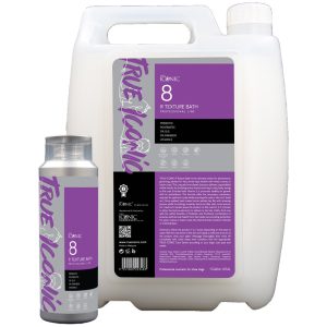 TI-112282 TI-223483 True Iconic R Texture Bath For Dogs - Silversky