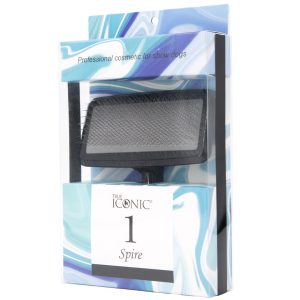 TI-120843-Black True Iconic Spire Slicker Brush - Silversky