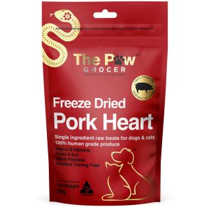TPG-50260 The Paw Grocer Freeze Dried Pork Heart Lunar New Year Limited Cat & Dog Treats (50g) (1)