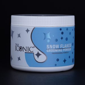 TI-556612 True Iconic Snow Flakes Grooming Powder For Dogs & Cats (2) - Silversky