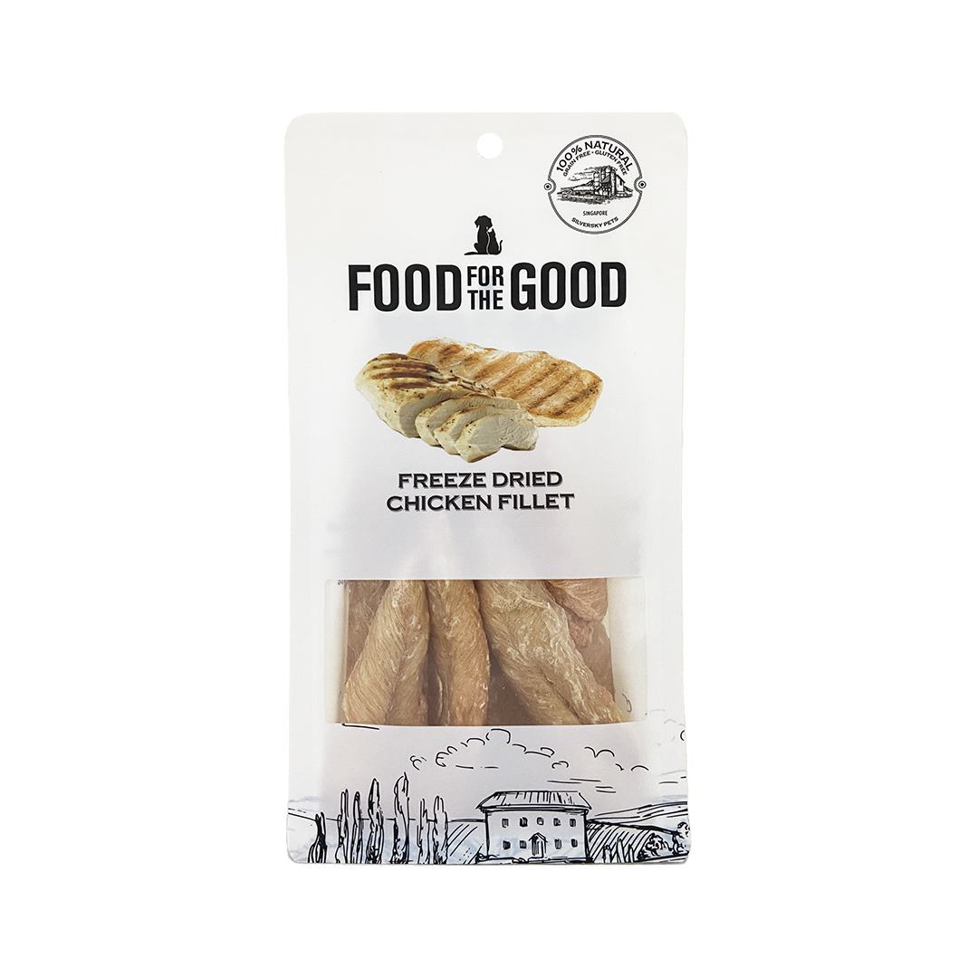 FFTG-9210 Food For The Good - Freeze Dried Chicken Fillet Cat & Dog Treats (1) FFTG-9210 Food For The Good - Freeze Dried Chicken Fillet Cat & Dog Treats