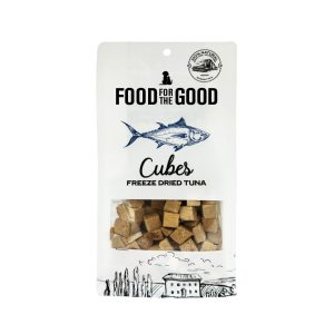 FFTG-9463 Food For The Good Freeze Dried Tuna Cubes Cat & Dog Treats (70g)