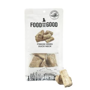 FFTG-9654 Food For The Good Freeze Dried Duck Neck Cat & Dog Treats (70g)