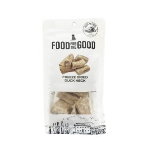 FFTG-9654 Food For The Good Freeze Dried Duck Neck Cat & Dog Treats (70g)