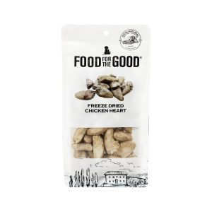 FFTG-9685 Food For The Good Freeze Dried Chicken Hearts Cat & Dog Treats (70g)