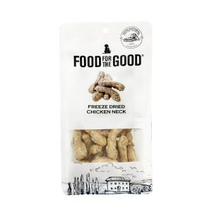 FFTG-9692 Food For The Good Freeze Dried Chicken Neck Cat & Dog Treats (70g)