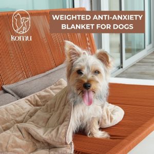 Komu Weighted Anti-Anxiety Dog Blanket