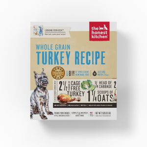 TH211 The Honest Kitchen Dehydrated Food Whole Grain Turkey Recipe 2lb/10lb