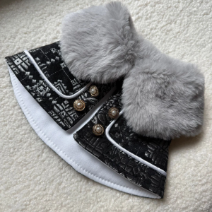 Songket - Black Grey