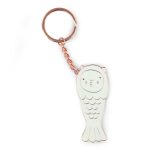 Merlion Chou Chou Keychain (Rose Gold)