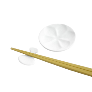 Nom - Orchid Saucer + Chopstick Rest