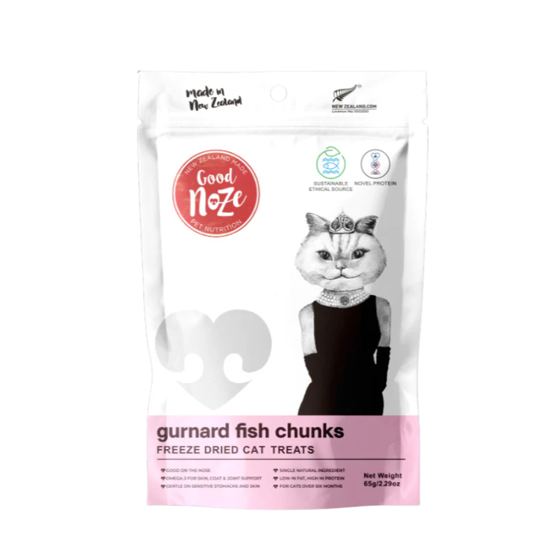 GN6006 Gurnard Fish Chunks 65g GN6006 Good Noze Gurnard Fish Chunks (65g)